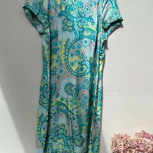Sara Campbell  Silk Dress